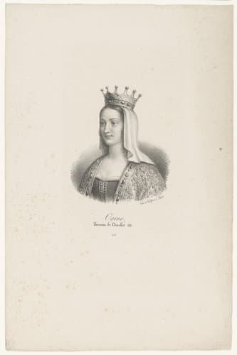 Portret van Hedwig van Wessex by anonymous; veuve Delpech (Naudet)
