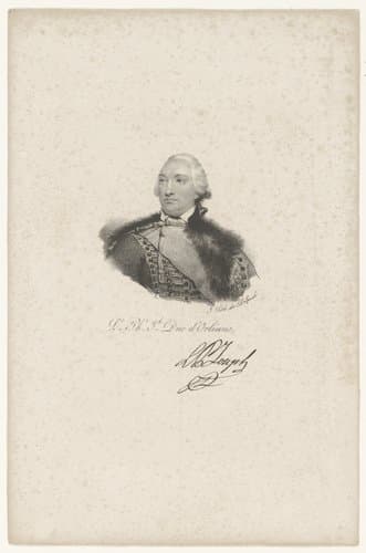 Portret van Lodewijk Filips II van Orléans by anonymous