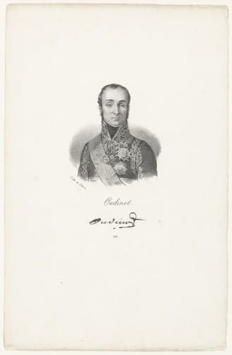 Portret van Nicolas-Charles Oudinot by anonymous; veuve Delpech (Naudet)