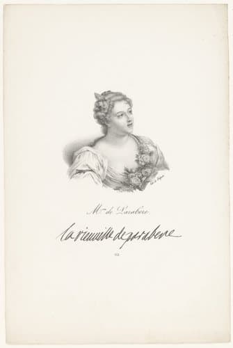 M.me de Parabère by anonymous; veuve Delpech (Naudet)