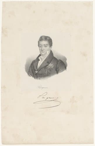 Portret van Étienne-Denis Pasquier by anonymous; veuve Delpech (Naudet)