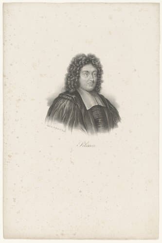 Portret van Paul Pellisson by anonymous; veuve Delpech (Naudet)
