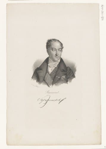 Portret van Pierre-Denis de Peyronnet by anonymous; veuve Delpech (Naudet)