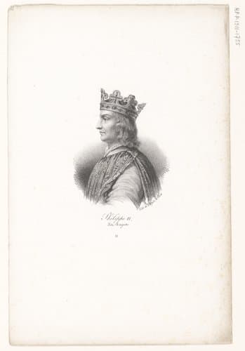 Philippe II, dit Auguste by anonymous; veuve Delpech (Naudet)