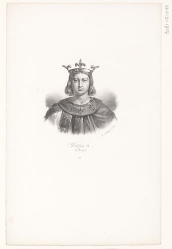 Philippe IV, dit le Bel by anonymous; veuve Delpech (Naudet)