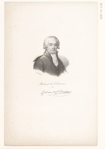 Portret van Jean-Paul Rabaut Saint-Étienne by anonymous; veuve Delpech (Naudet)