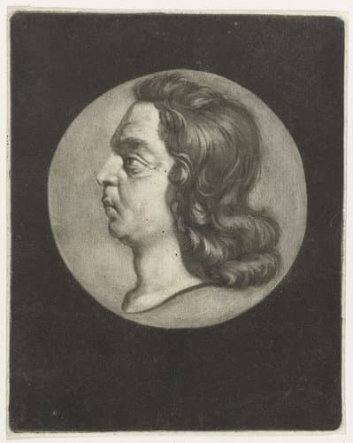 Portret van Hendricks Haecks by Nicolaas Verkolje