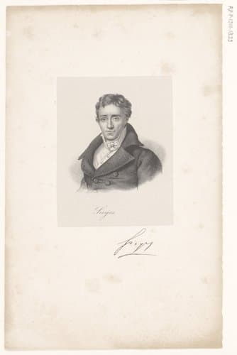Portret van Emmanuel-Joseph Sieyès by anonymous; veuve Delpech (Naudet)