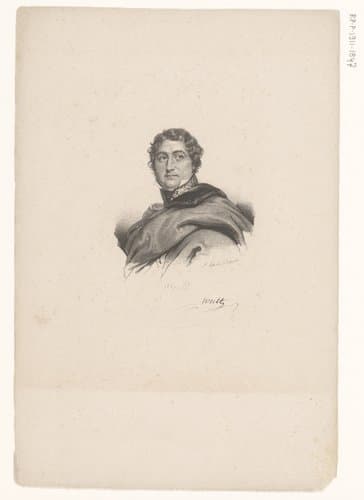 Portret van Nicolas Jean-de-Dieu Soult by anonymous; veuve Delpech (Naudet)