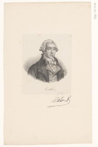 Portret van Jean-Lambert Tallien by anonymous; veuve Delpech (Naudet)