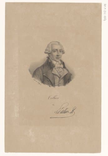 Portret van Jean-Lambert Tallien by anonymous; veuve Delpech (Naudet)