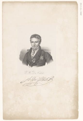 Portret van Joseph de Villèle by anonymous; veuve Delpech (Naudet)
