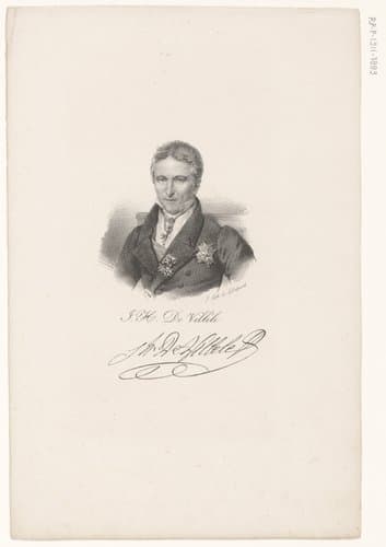 Portret van Joseph de Villèle by anonymous; veuve Delpech (Naudet)