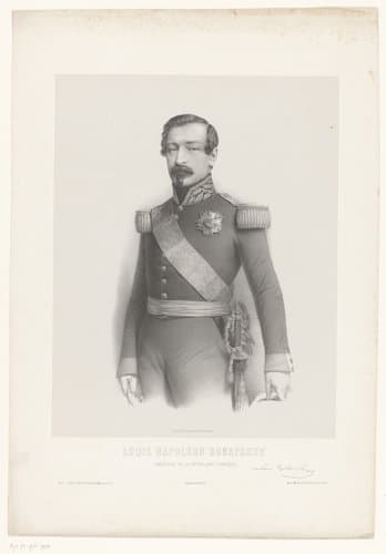 Portret van Napoleon Eugène Lodewijk Bonaparte