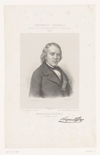 Portret van François-Vincent Raspail by Achille Devéria
