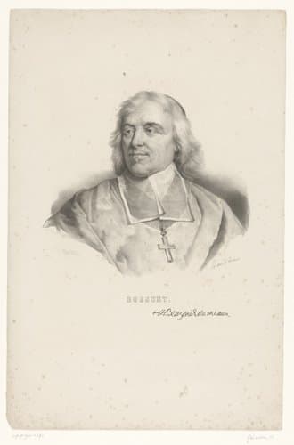 Portret van Jacques-Bénigne Bossuet by Henri Grévedon