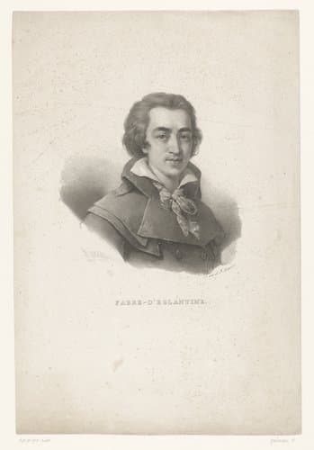 Portret van Fabre d'Églantine by Henri Grévedon