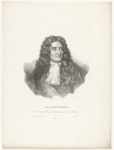 Jean de Lafontaine by Henri Grévedon