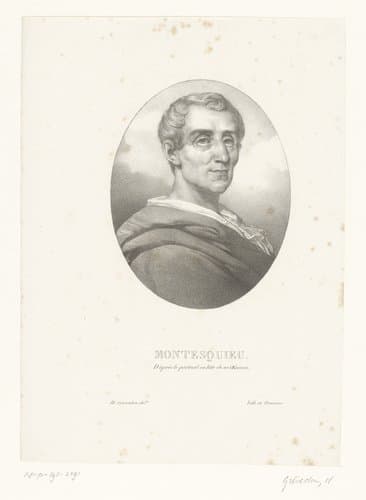 Montesquieu by Henri Grévedon