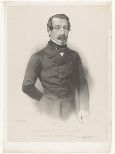 Portret van Napoleon III