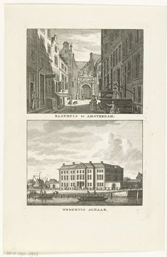 Rasphuis te Amsterdam by Carel Frederik Bendorp (I)