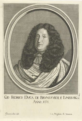 Portret van hertog Johan Frederik van Brunswijk-Lüneburg by Cornelis Meyssens