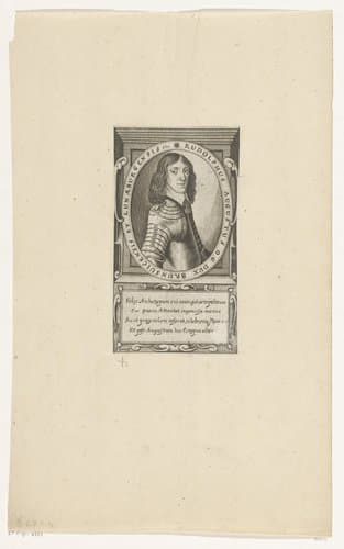Portret van Rudolf August von Braunschweig-Wolfenbüttel by Conrad Buno