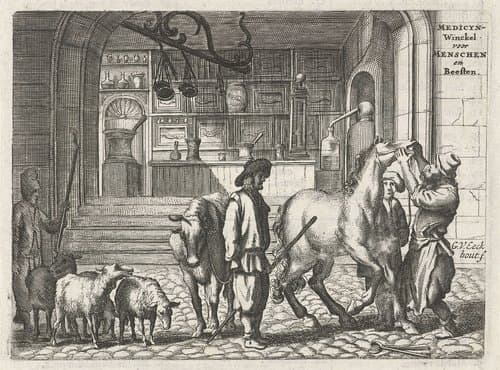Medicyn-Winckel voor Menschen en Beesten by Gerbrand van den Eeckhout