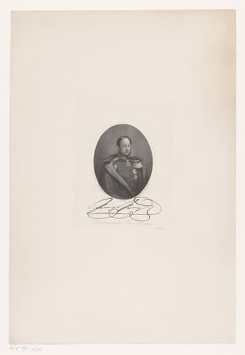 Portret van een onbekende man by Gottlieb Michaelis
