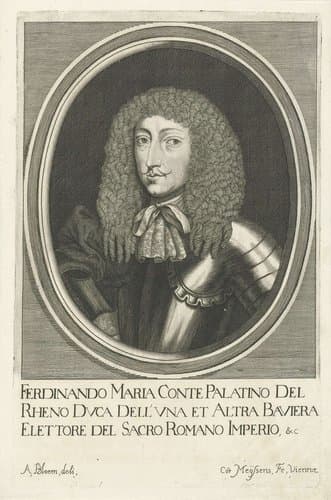 Portret van Ferdinand Maria van Beieren