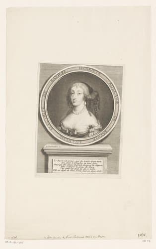 Portret van Henriëtte Adelheid van Savoye by Étienne Desrochers
