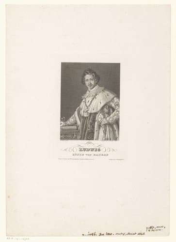 Portret van Lodewijk I van Beieren