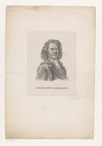 Portret van Herman Boerhaave by Willem Menger