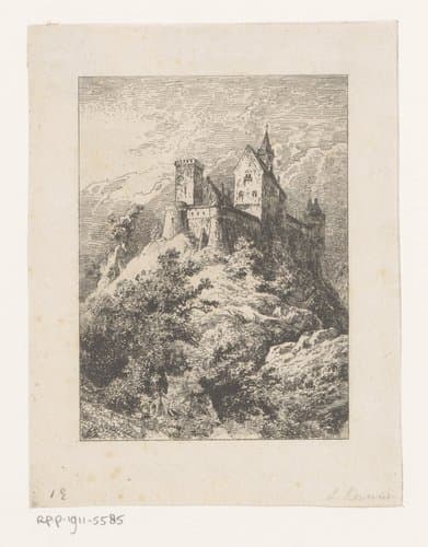 Kasteel Wartburg by Pierre Louis Kuhnen