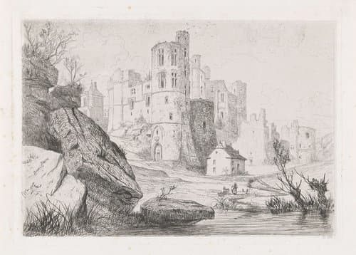Ruïne van het kasteel van Beaufort