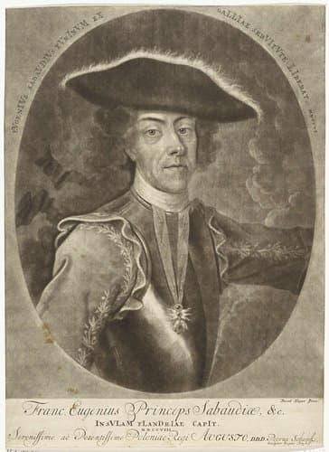 Portret van Eugenius van Savoye