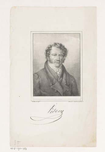 Portret van Eugène François Vidocq by Michel Mourot