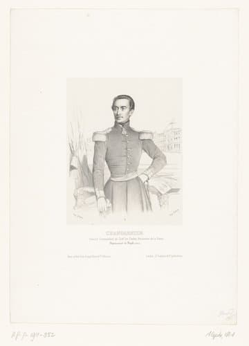 Portrait of anonymous; Marie Alexandre Alophe