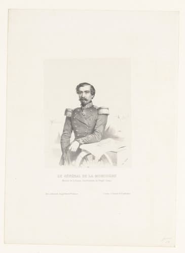 Kleine portretten van negentiende-eeuwse beroemdheden by Marie Alexandre Alophe