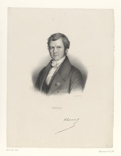 Portret van de patholoog Auguste-François Chomel by Zéphirin Félix Jean Marius Belliard