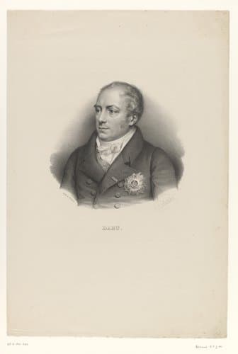 Portret van de staatsman en dichter Pierre Daru by Zéphirin Félix Jean Marius Belliard