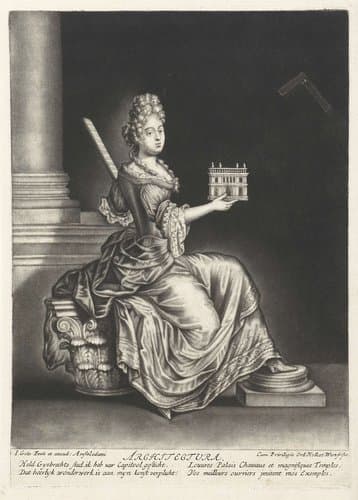 De zeven vrije kunsten (artes liberales) by Jacob Gole