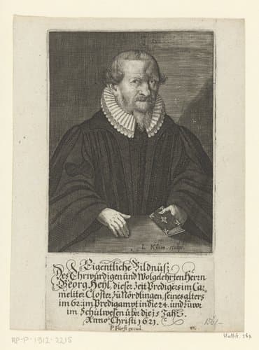 Portret van Georg Heijl by Lucas Kilian