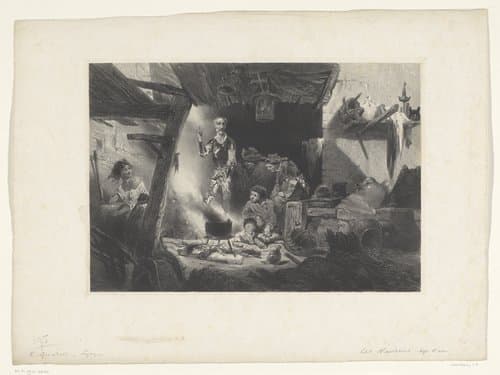 Don Quichot in een herberg