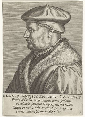 Ioannes Dantiscvs episcopvs cvlmensis by Philips Galle