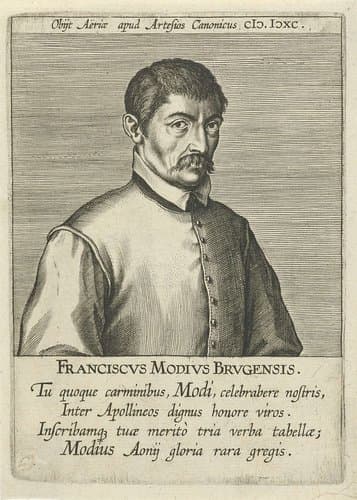 Portret van Franciscus Modius