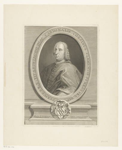 Portret van kardinaal Lorenzo Corsini, de latere paus Clemens XII by Laurent Cars