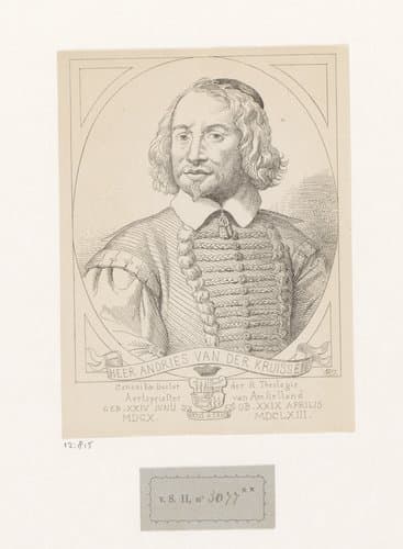 Heer Andries van der Kruissen by Edouard Dujardin