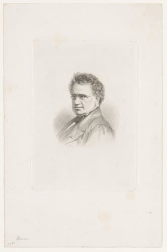 Portret van A.A.F. Baron by Jean-Baptiste Meunier