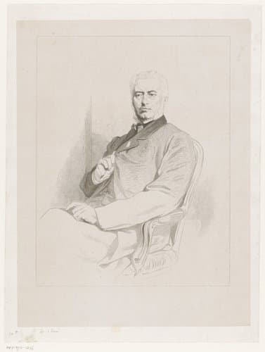 Portret van André-Napoléon Fontainas by Jean-Baptiste Meunier